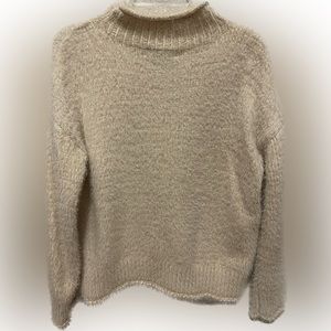 Cream knit sweater